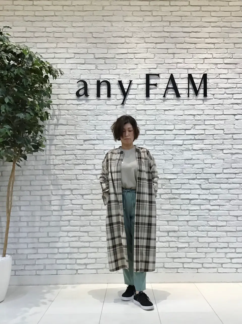  スタッフ コーディネート画像