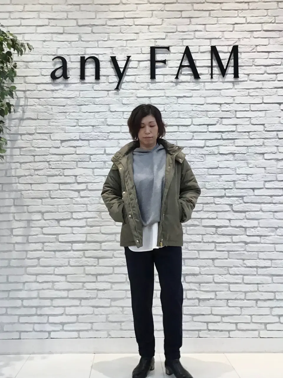 ANY スタッフ コーディネート画像