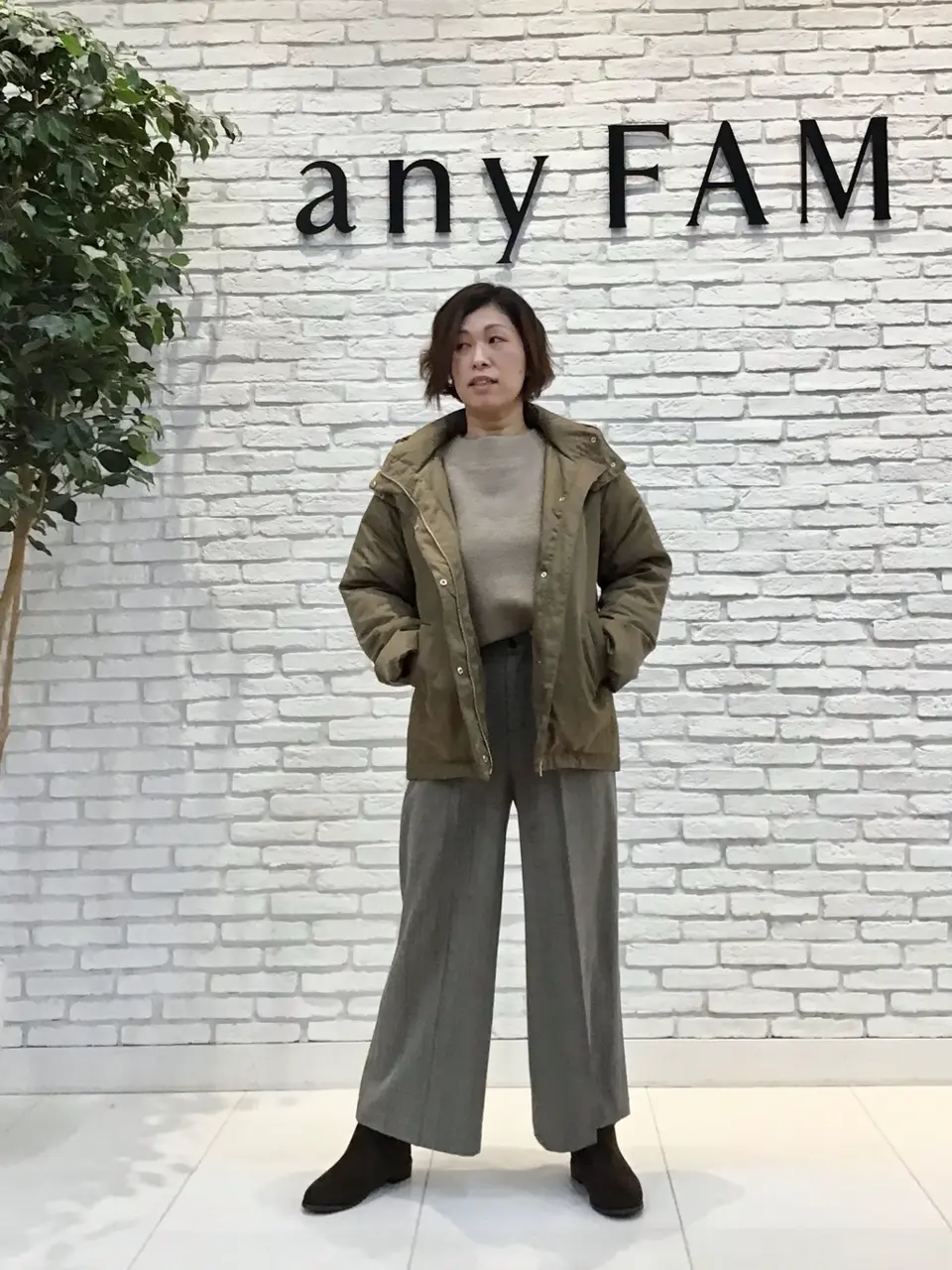  スタッフ コーディネート画像