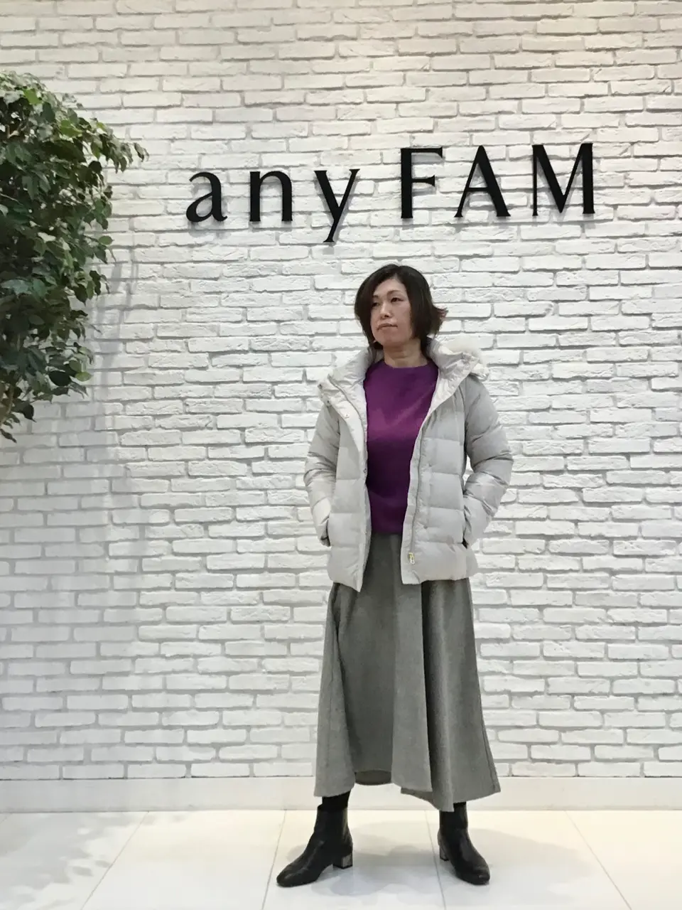  スタッフ コーディネート画像