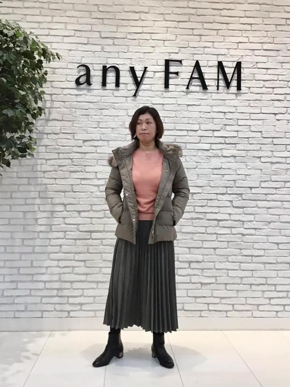  スタッフ コーディネート画像