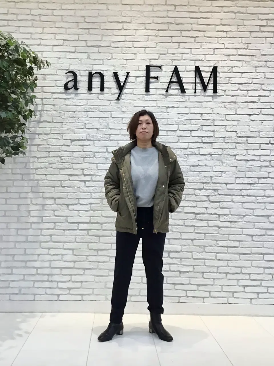  スタッフ コーディネート画像