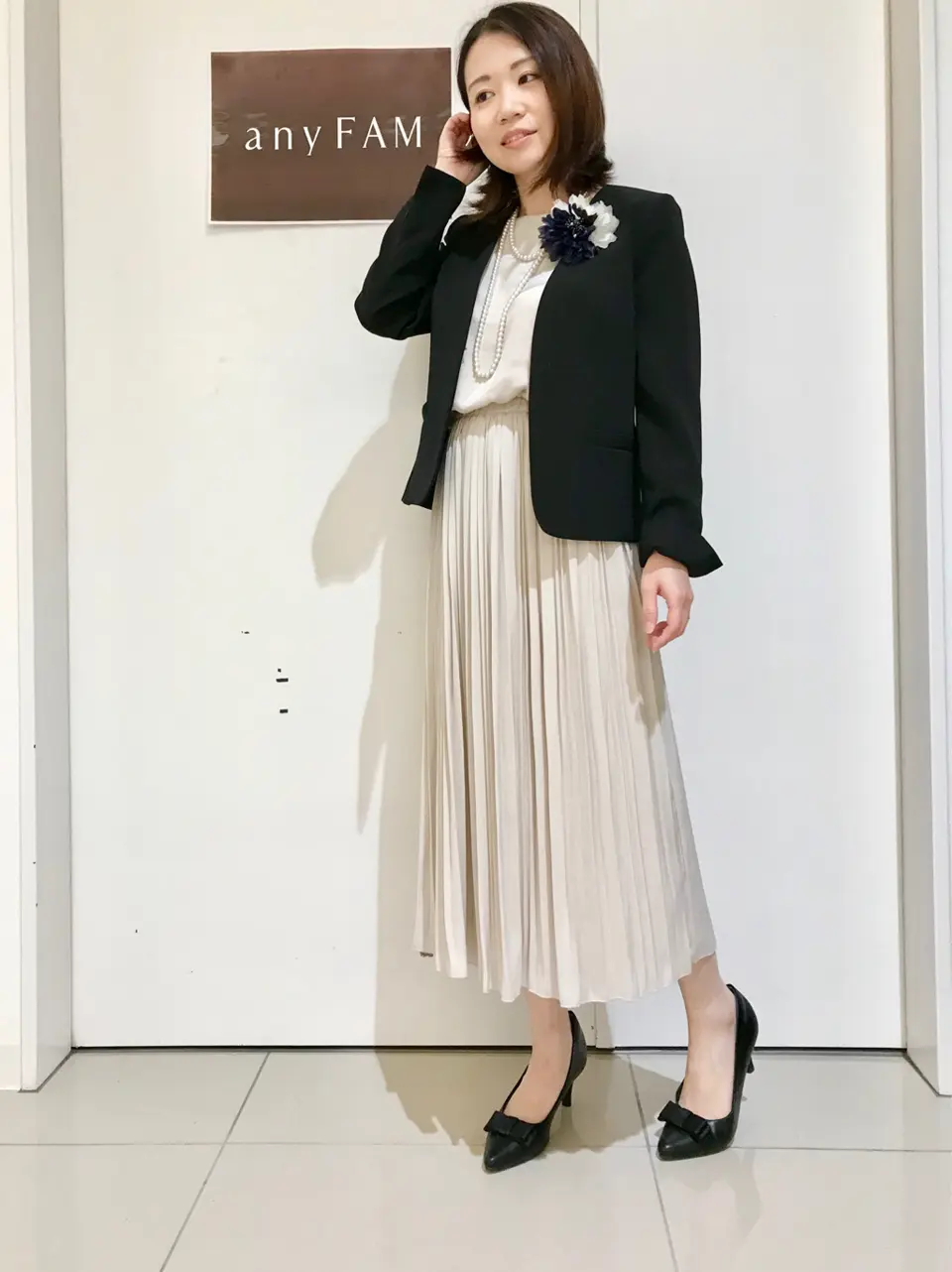  スタッフ コーディネート画像