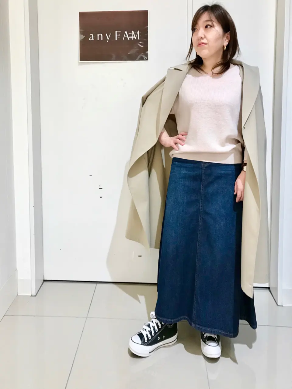  スタッフ コーディネート画像