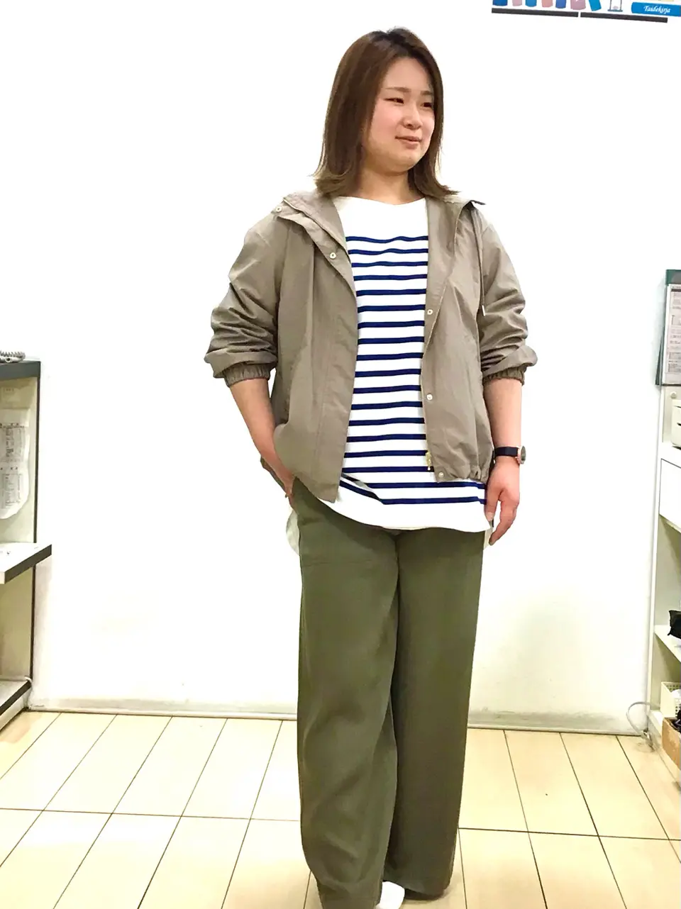  スタッフ コーディネート画像