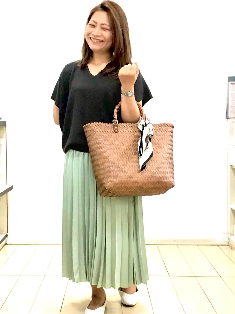  スタッフ コーディネート画像