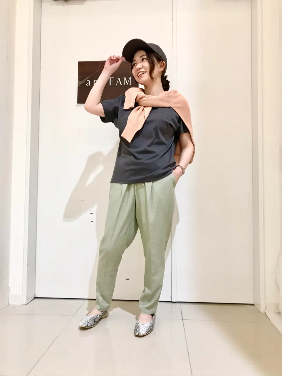  スタッフ コーディネート画像