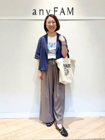 ANY スタッフ コーディネート画像