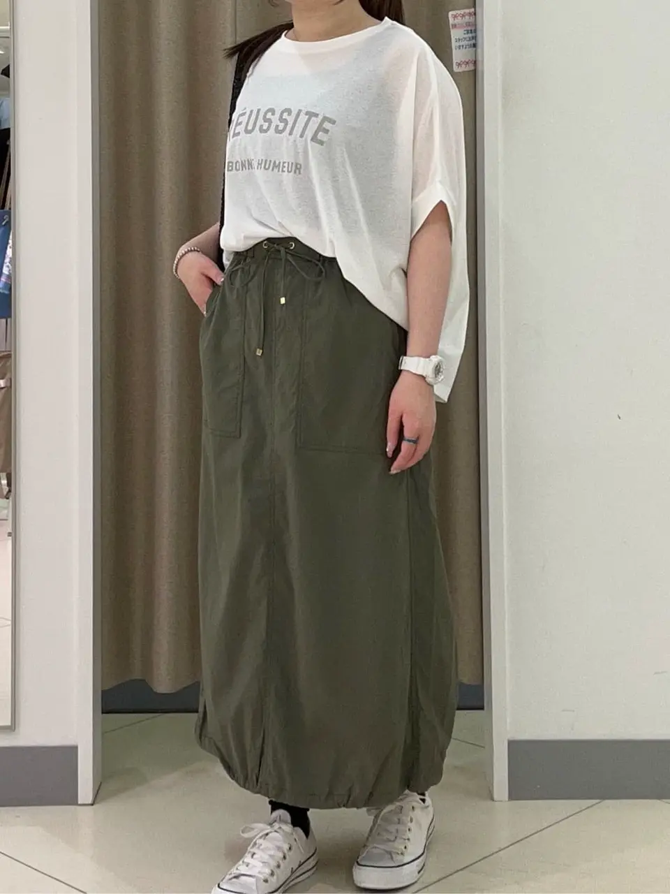 ANY カモガワ コーディネート画像