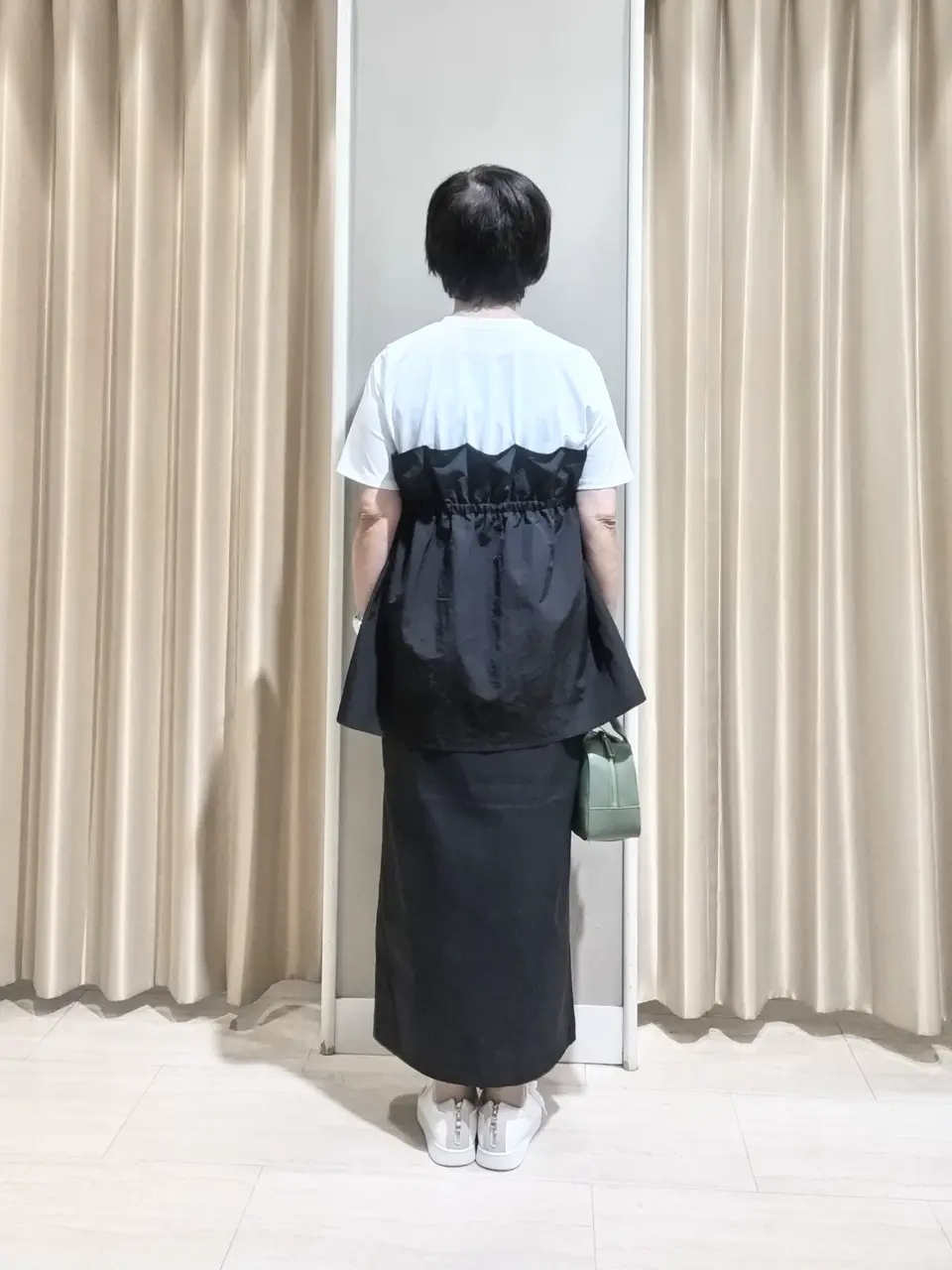 ANY SIS 岡本 コーディネート画像