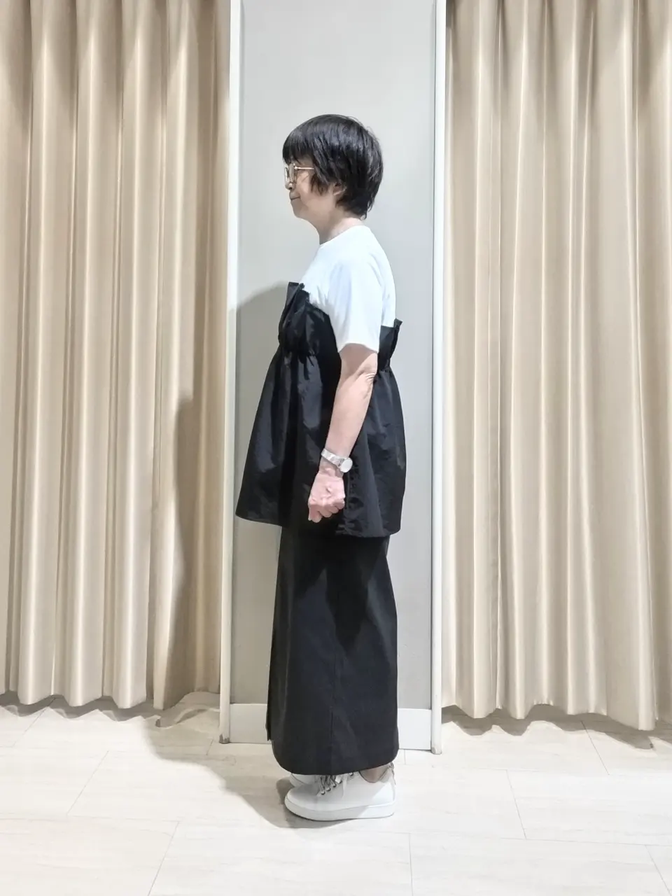 ANY SIS 岡本 コーディネート画像