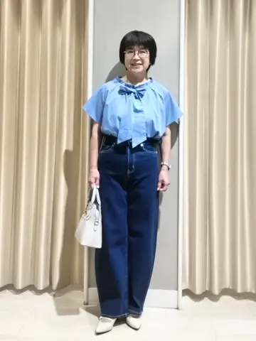 ANY SIS 岡本 コーディネート画像