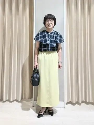 ANY SIS 岡本 コーディネート画像