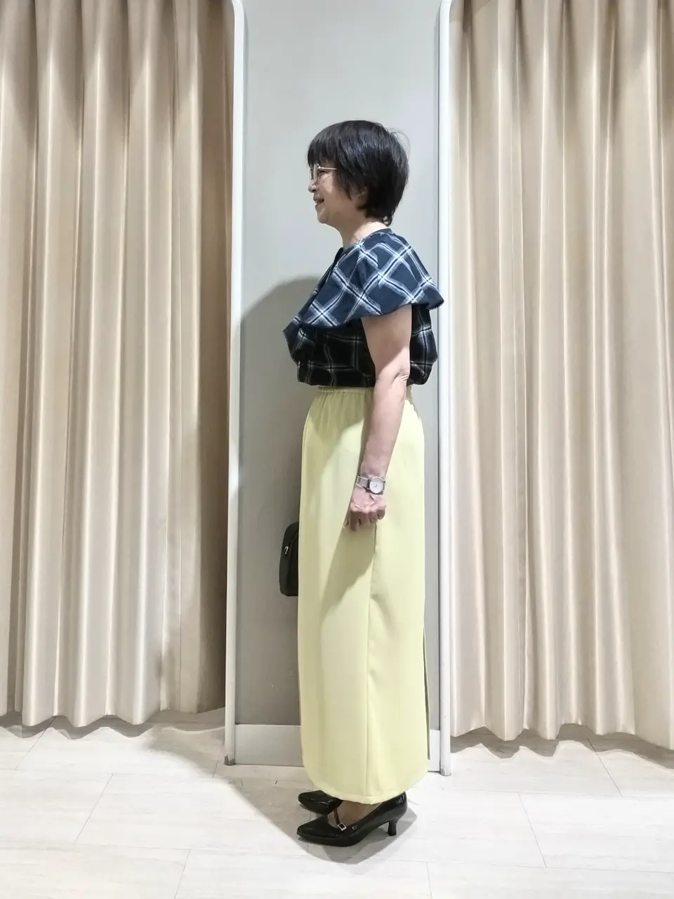 ANY SIS 岡本 コーディネート画像