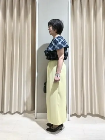 ANY SIS 岡本 コーディネート画像