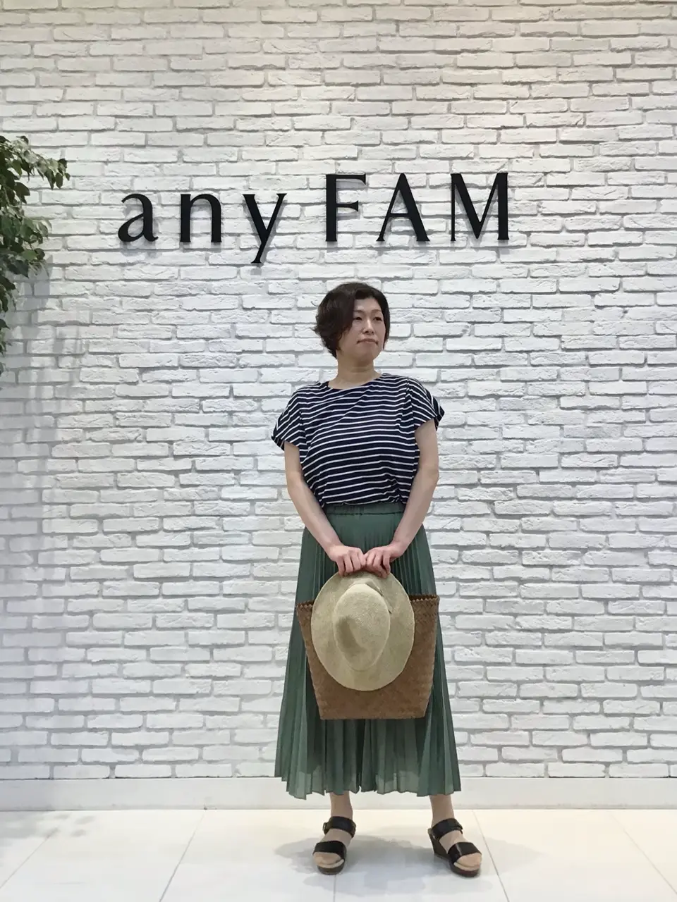  スタッフ コーディネート画像