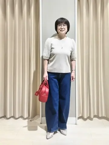 ANY SIS 岡本 コーディネート画像