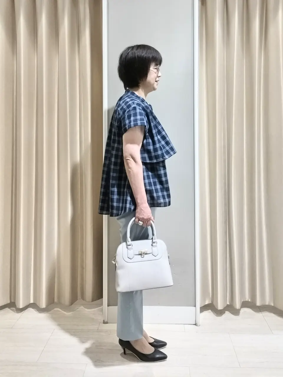 ANY SIS 岡本 コーディネート画像