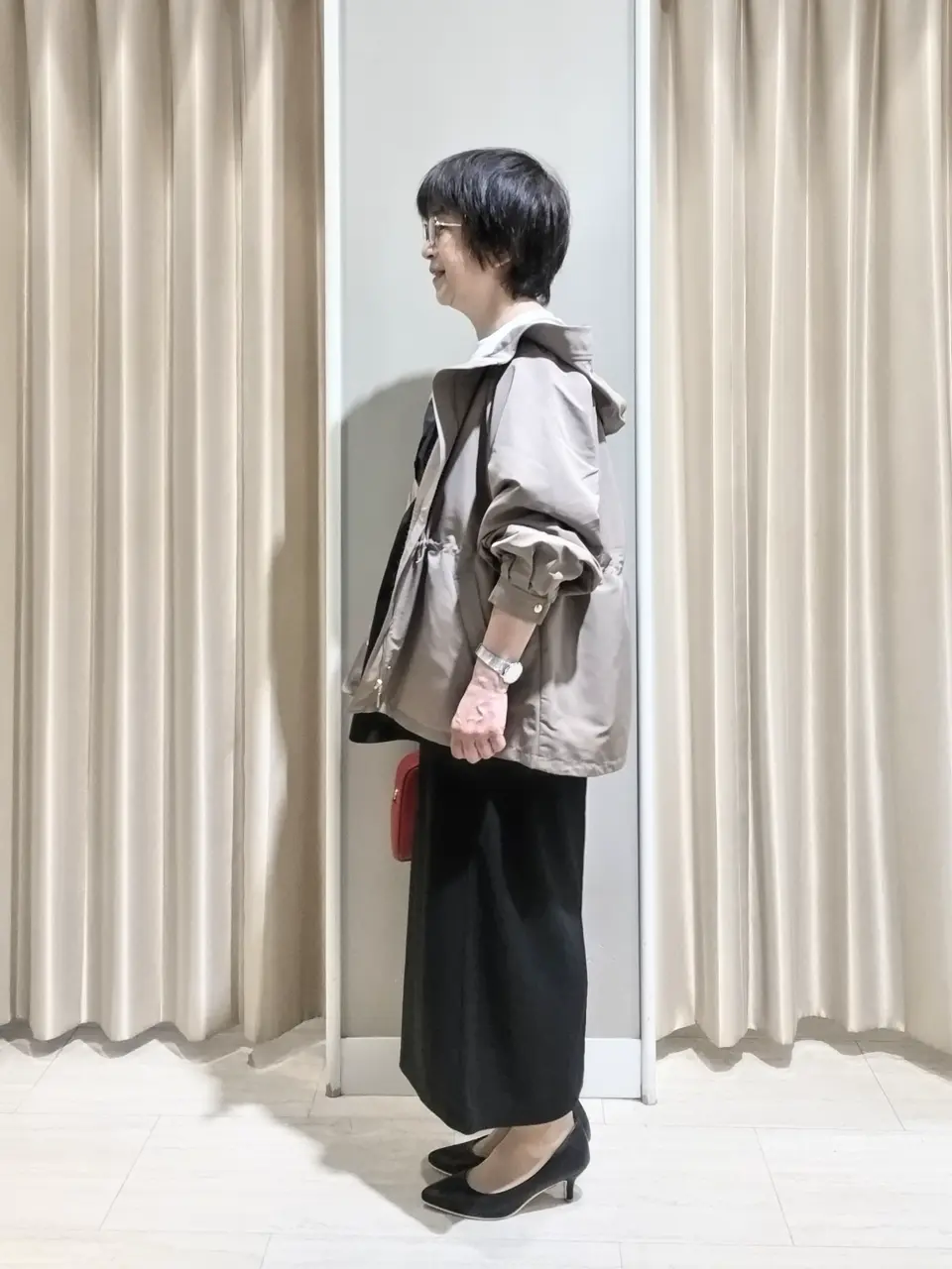 ANY SIS 岡本 コーディネート画像