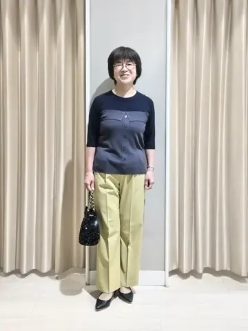 ANY SIS 岡本 コーディネート画像