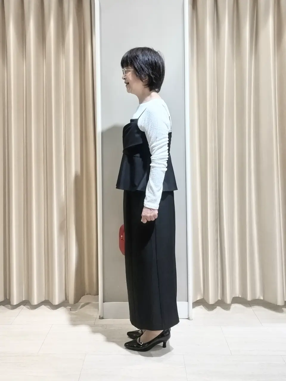 ANY SIS 岡本 コーディネート画像