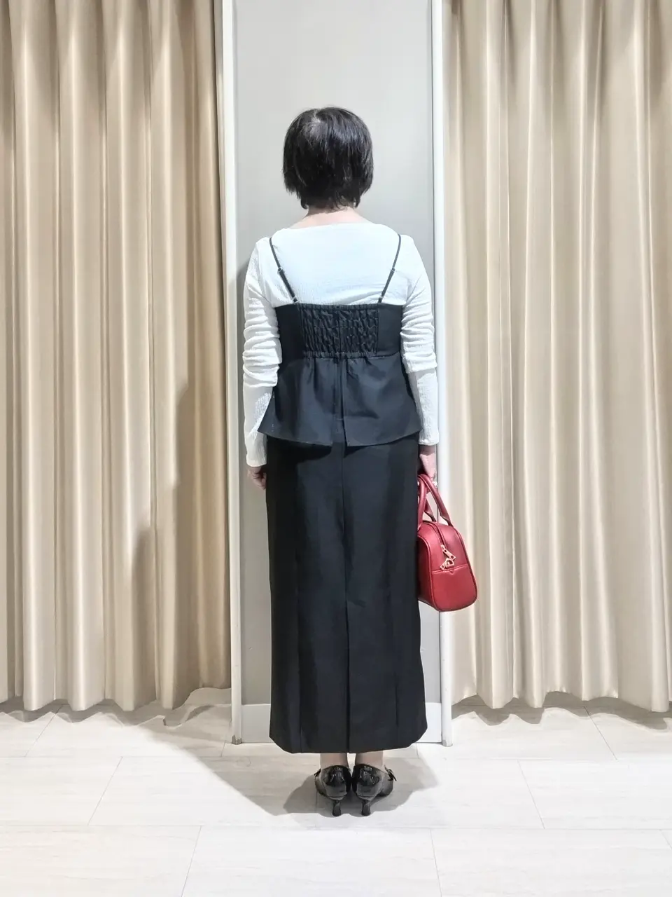 ANY SIS 岡本 コーディネート画像