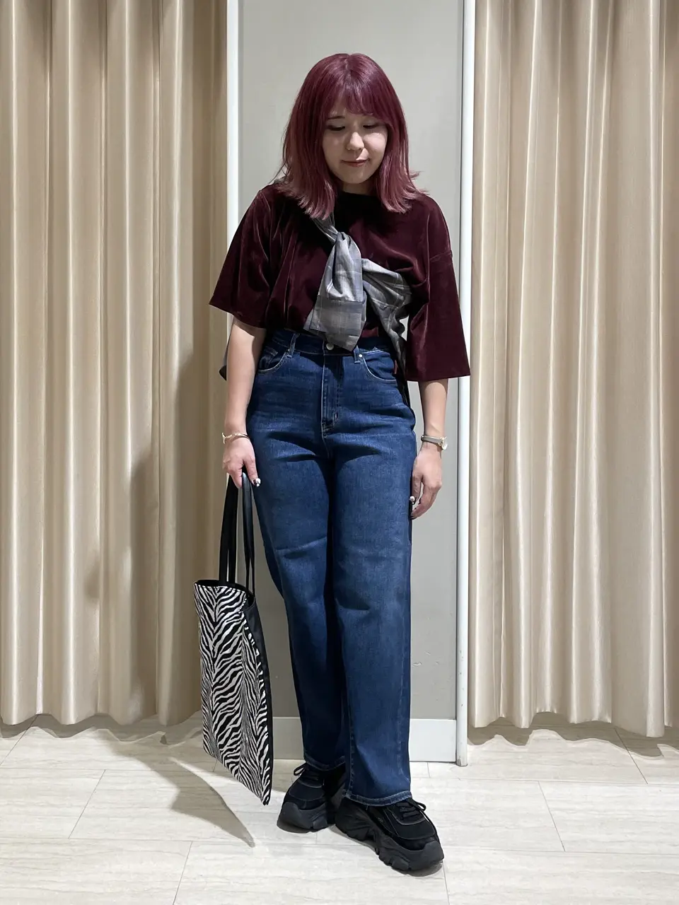 Sebo180♡anyFAM レイヤード カットソー 長袖 とろみ素材 M Sebo様専用180♡anyFAM レイヤード カットソー 長袖 とろみ素材 M
