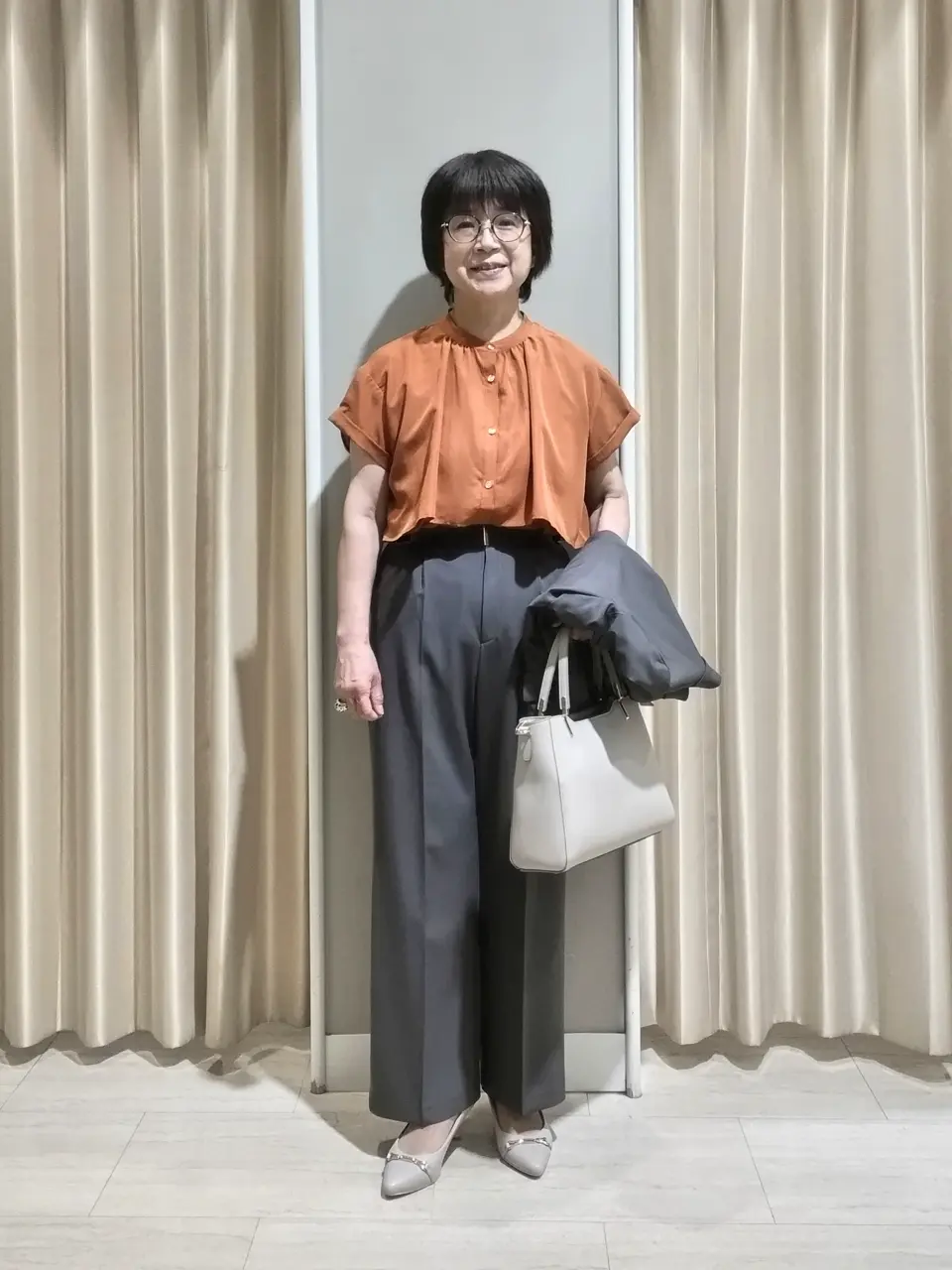 ANY SIS 岡本 コーディネート画像