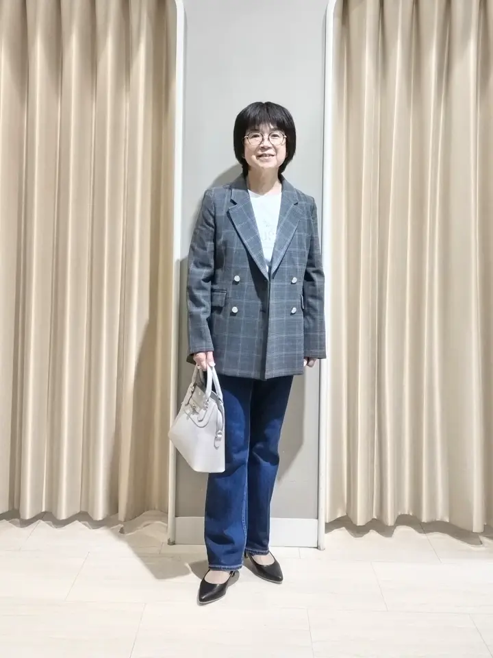 ANY SIS 岡本 コーディネート画像