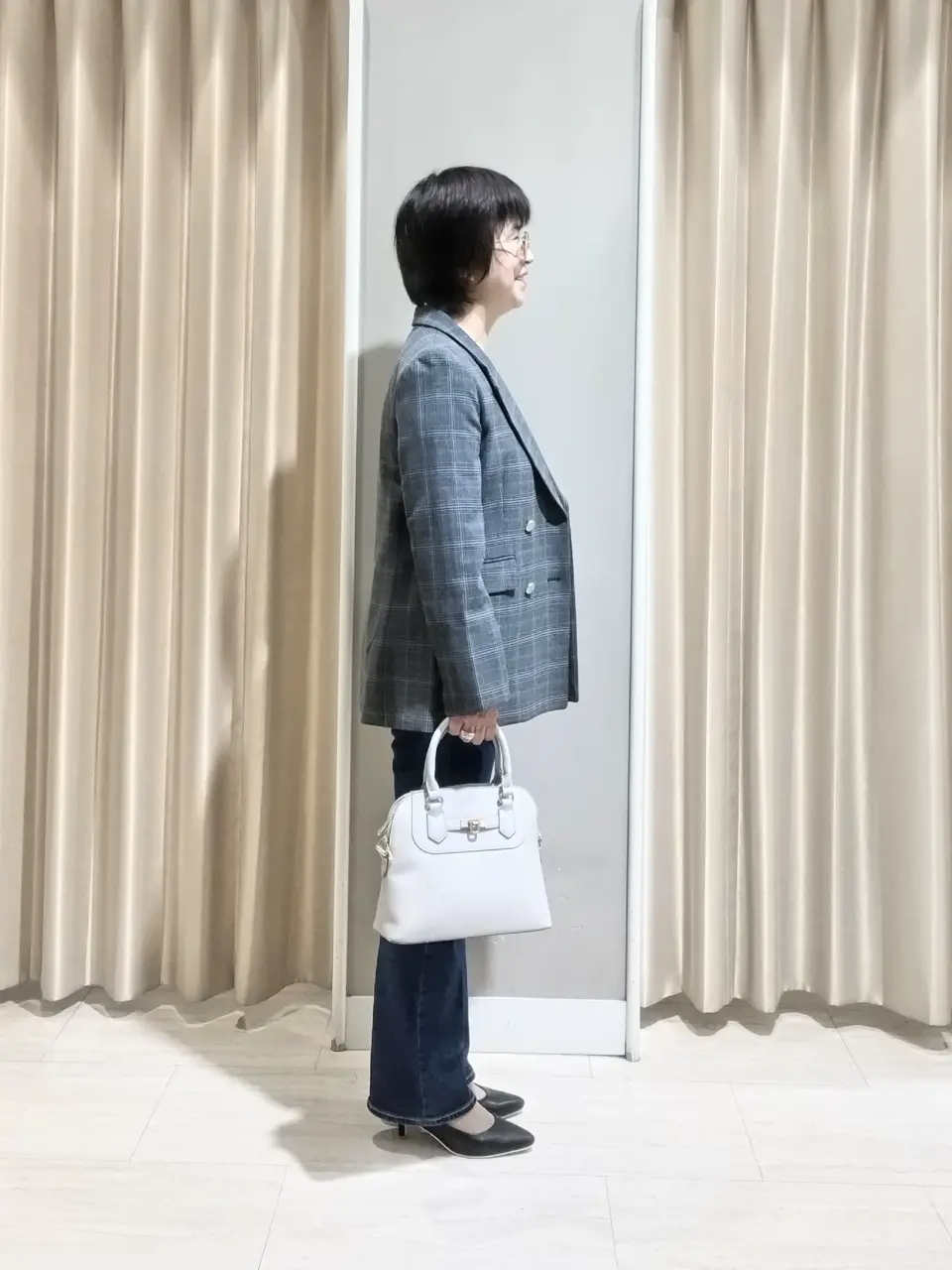 ANY SIS 岡本 コーディネート画像