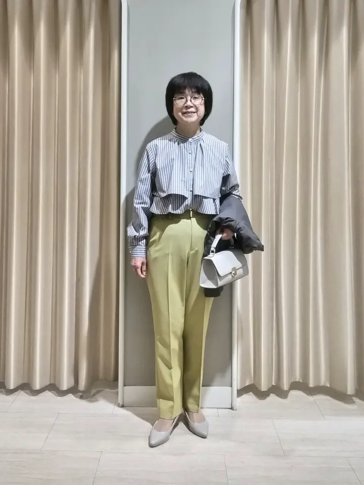 ANY SIS 岡本 コーディネート画像