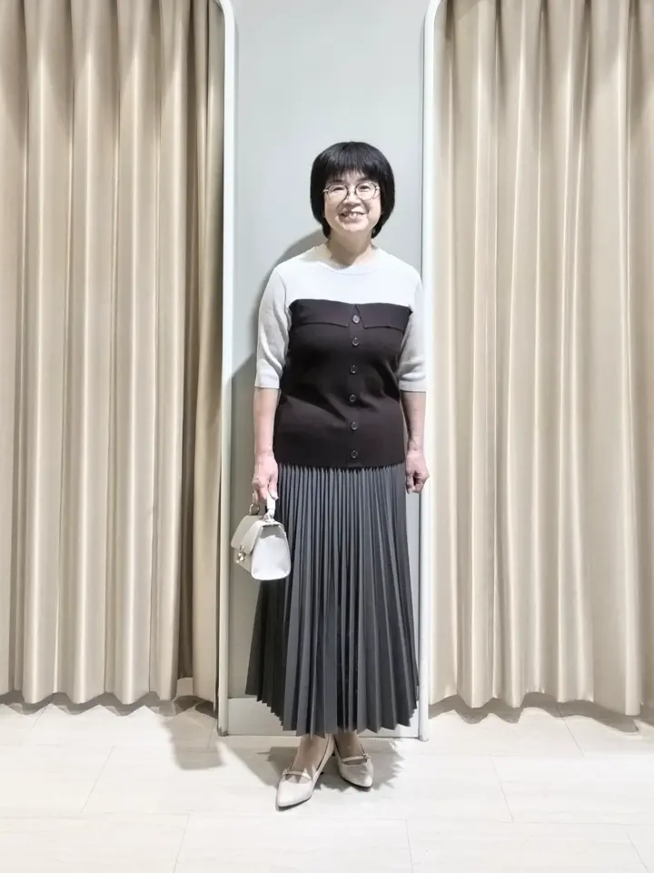 ANY SIS 岡本 コーディネート画像