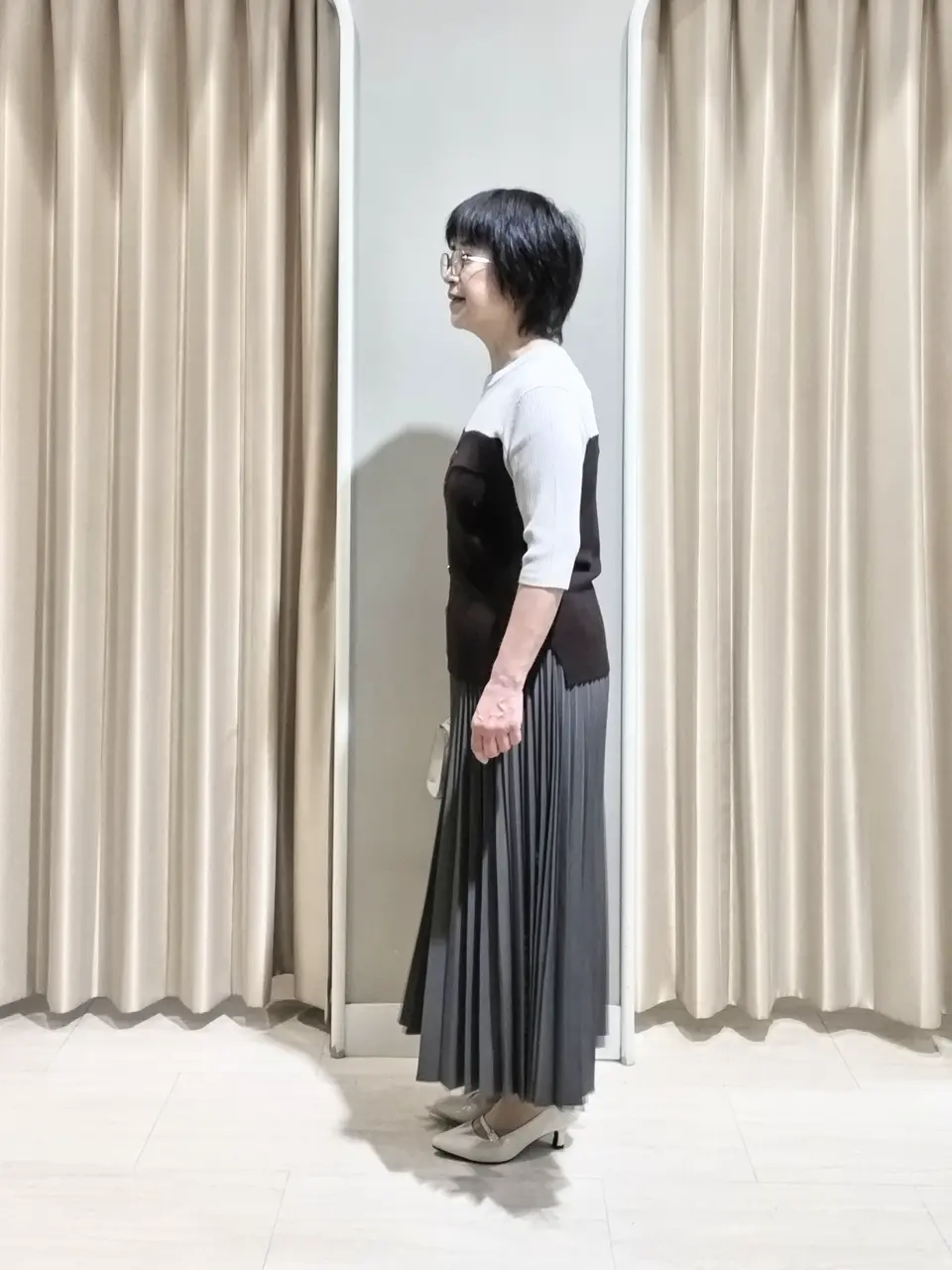 ANY SIS 岡本 コーディネート画像