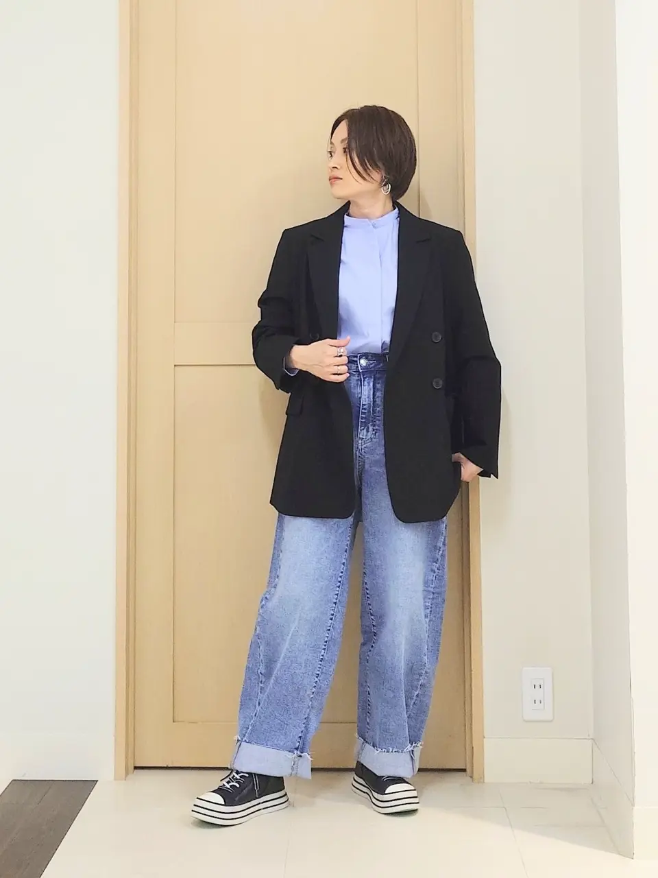 UNFILO 八坂 コーディネート画像