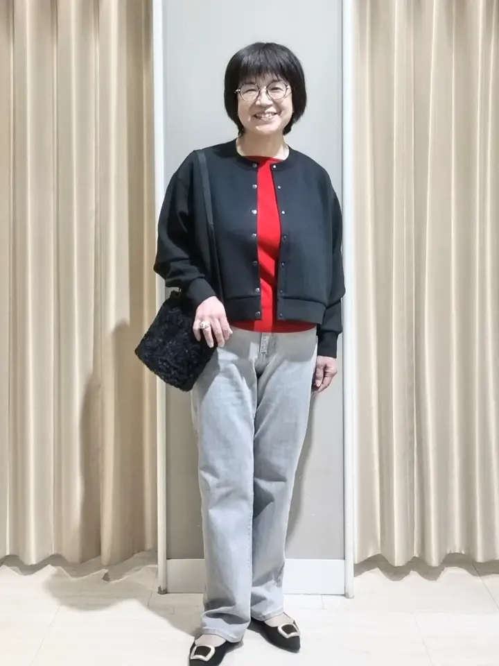 ANY SIS 岡本 コーディネート画像