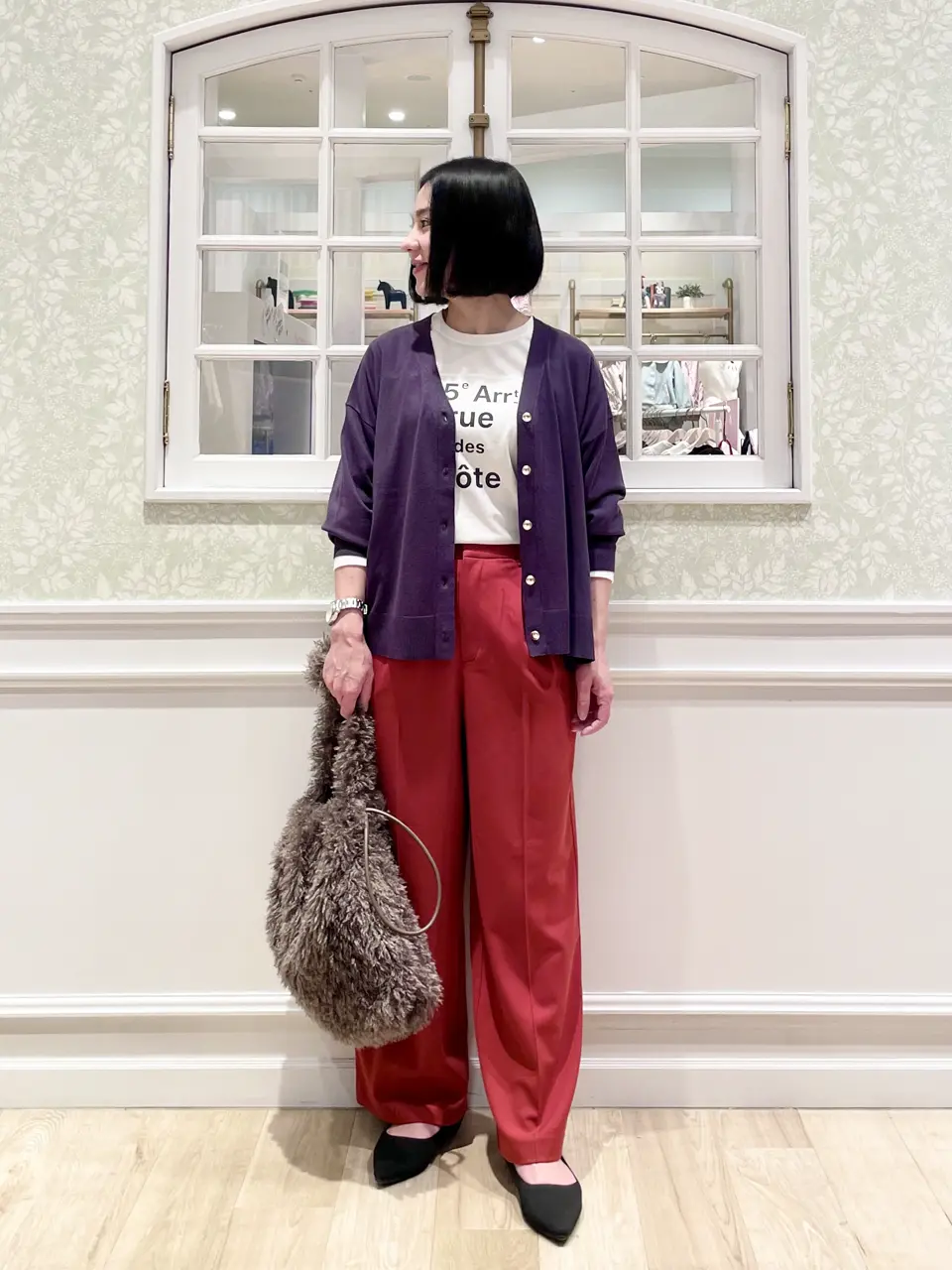 ANY MIKA コーディネート画像