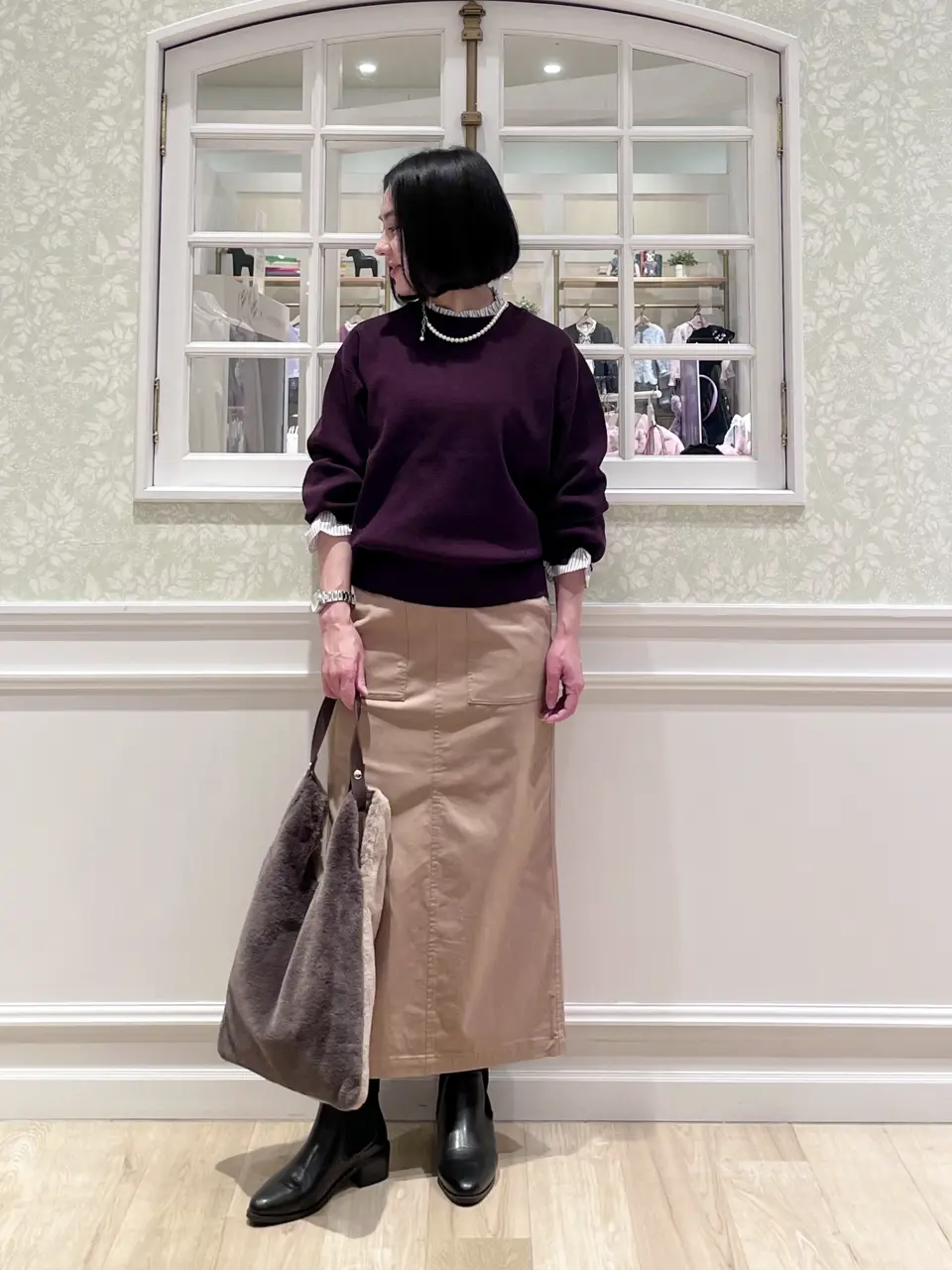 ANY MIKA コーディネート画像