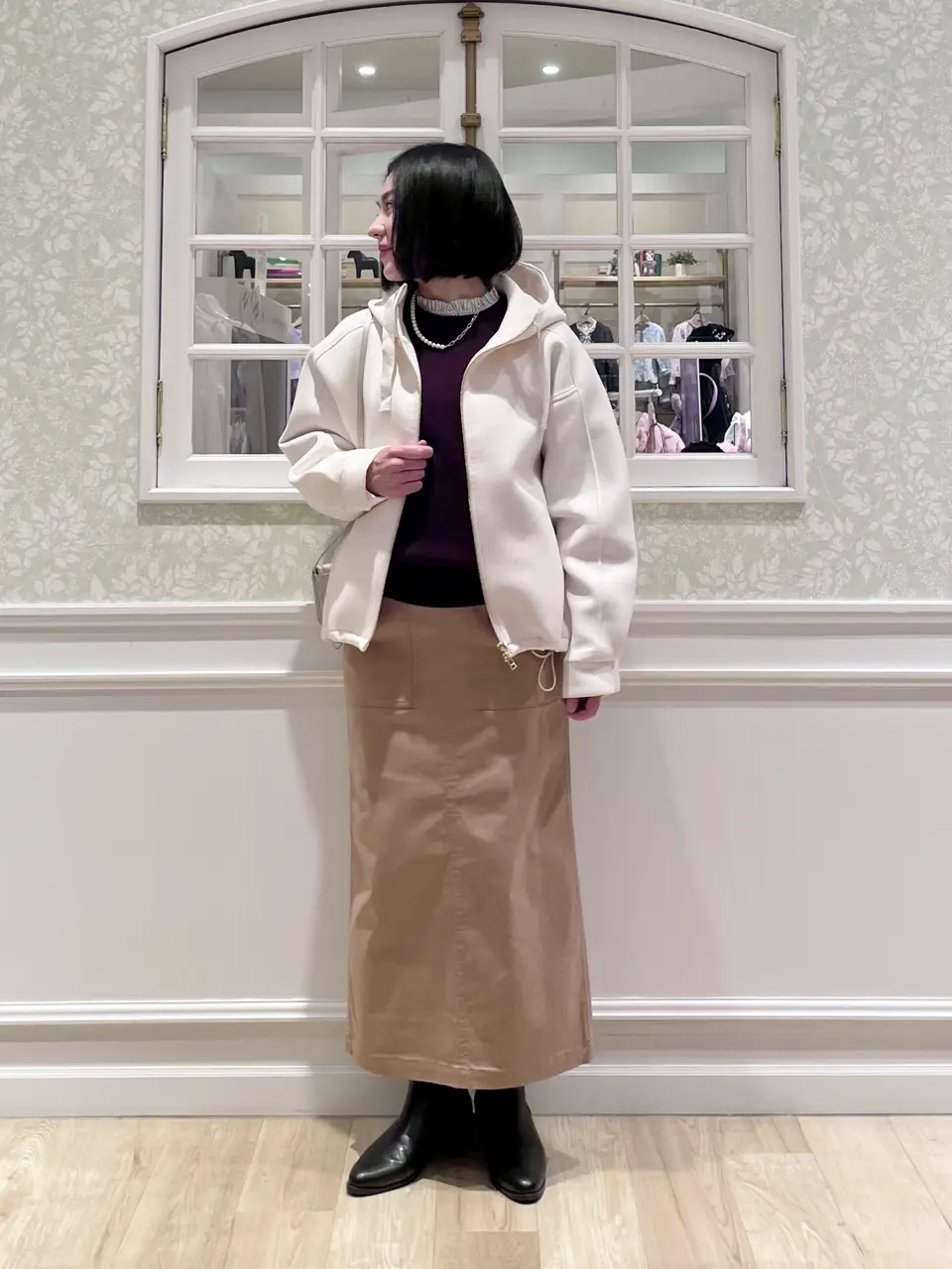 ANY MIKA コーディネート画像