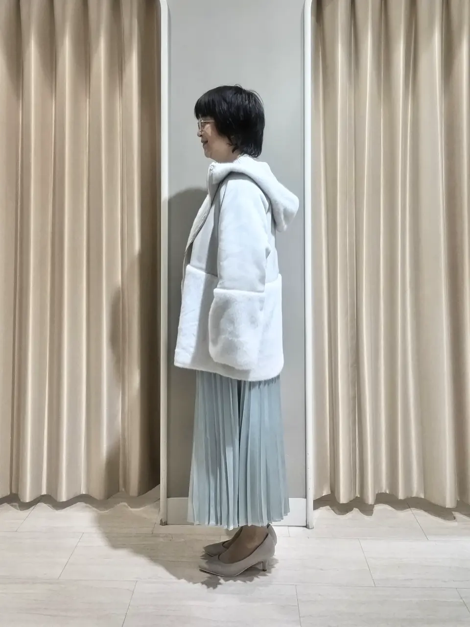 ANY SIS 岡本 コーディネート画像