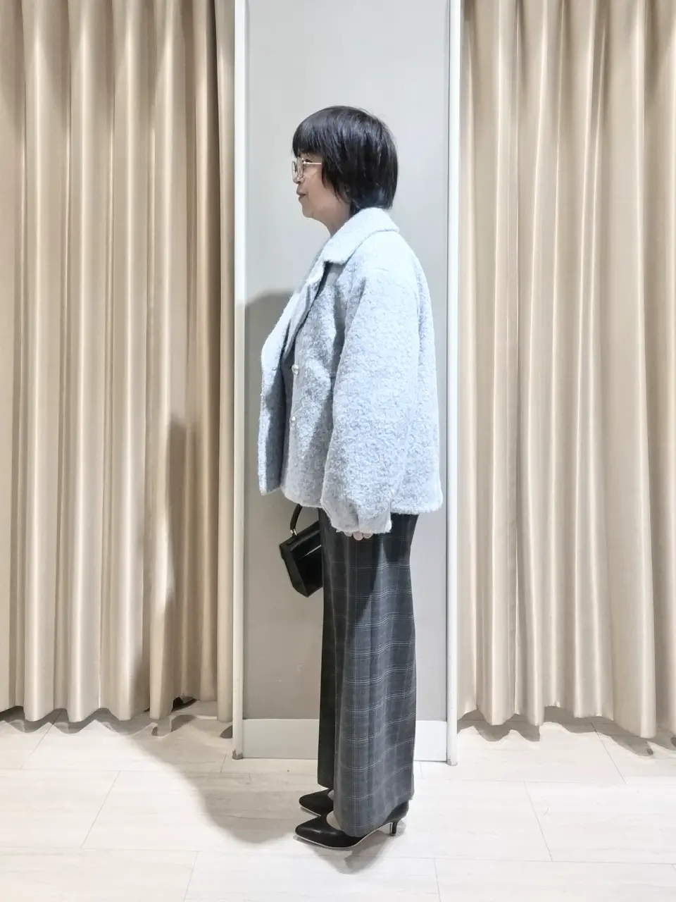 ANY SIS 岡本 コーディネート画像