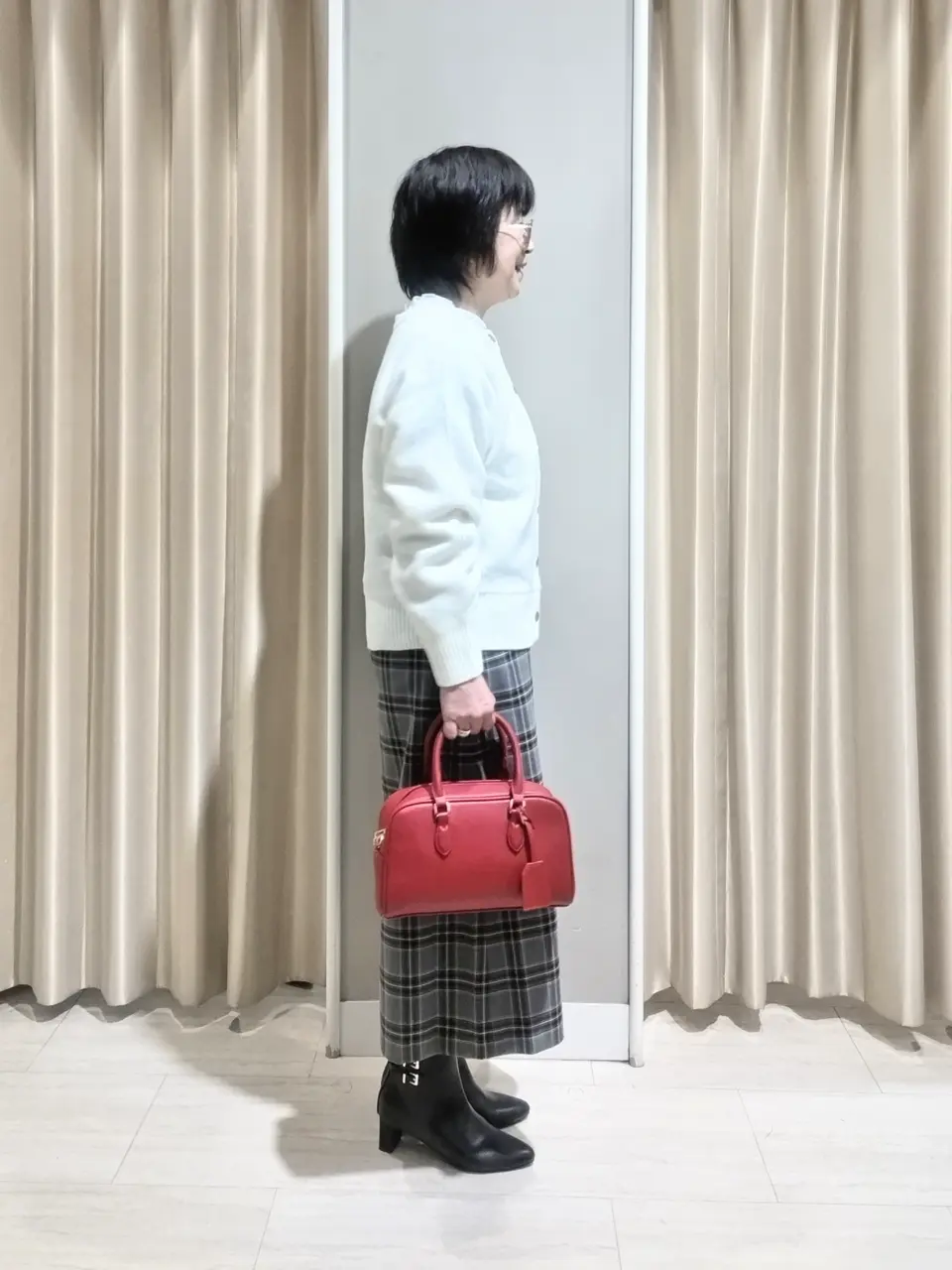 ANY SIS 岡本 コーディネート画像