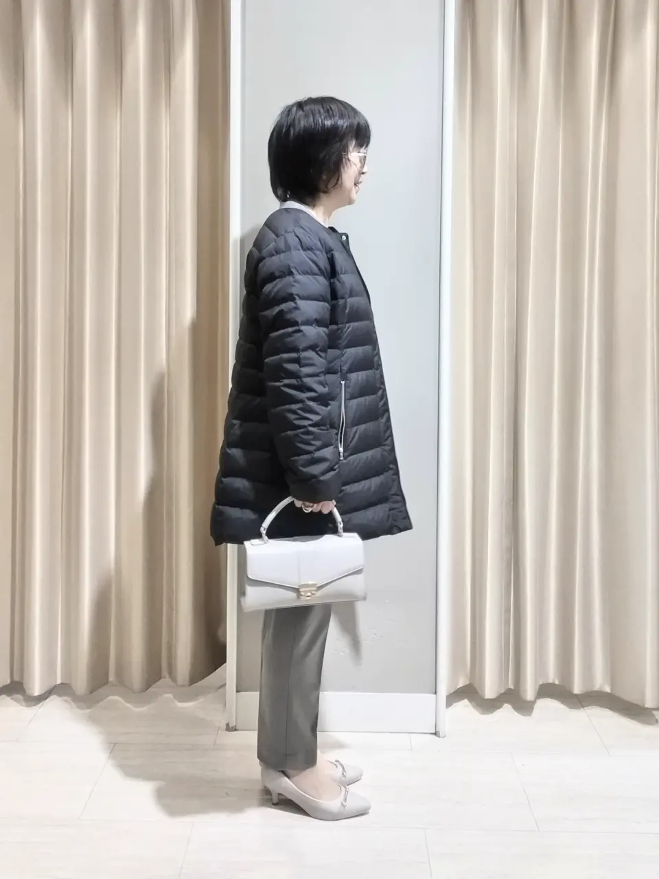 ANY SIS 岡本 コーディネート画像