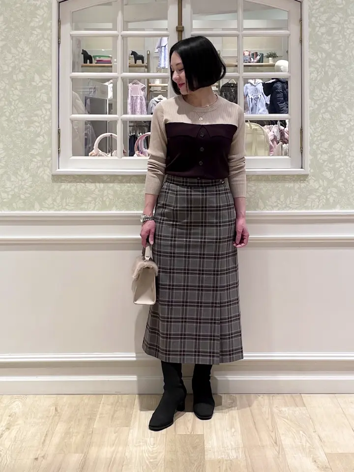 ANY SIS MIKA コーディネート画像