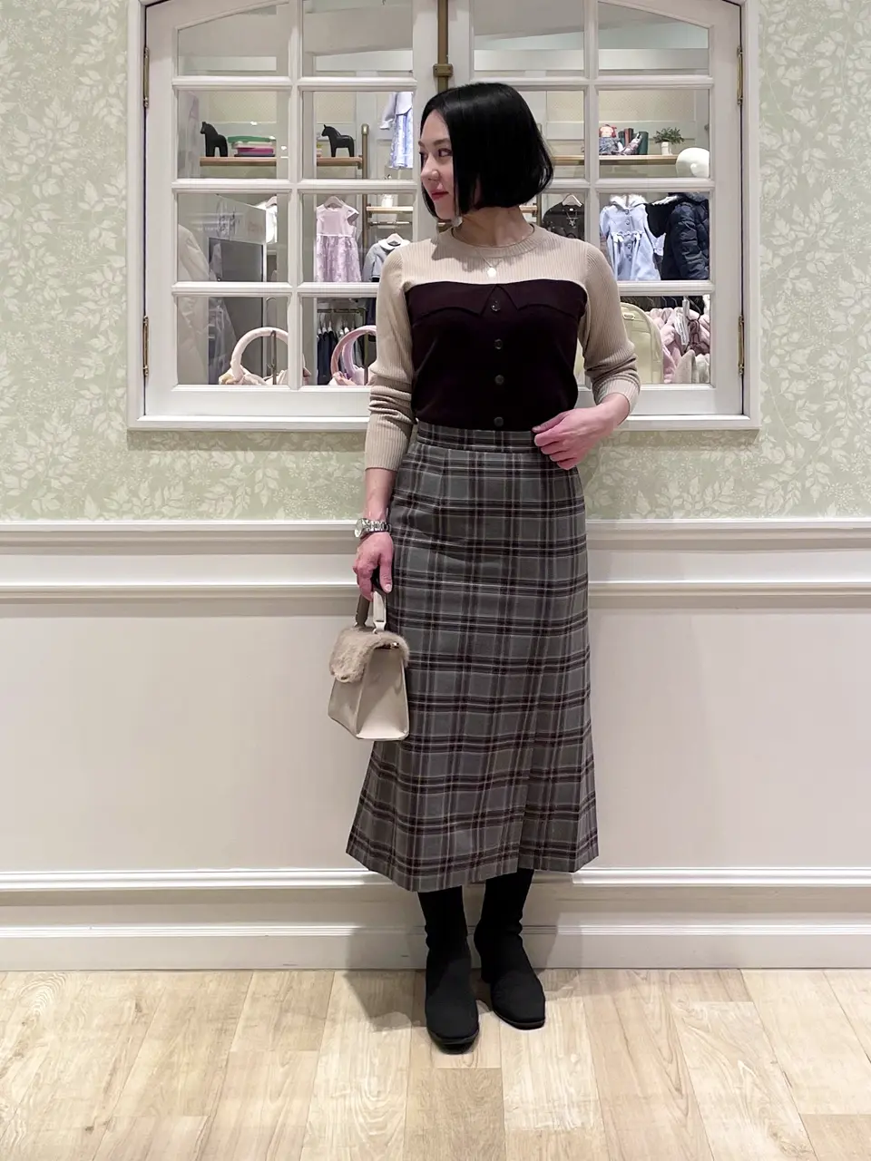 ANY SIS MIKA コーディネート画像