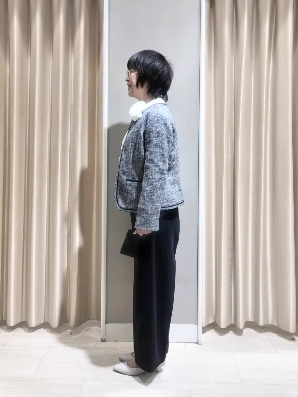 ANY SIS 岡本 コーディネート画像