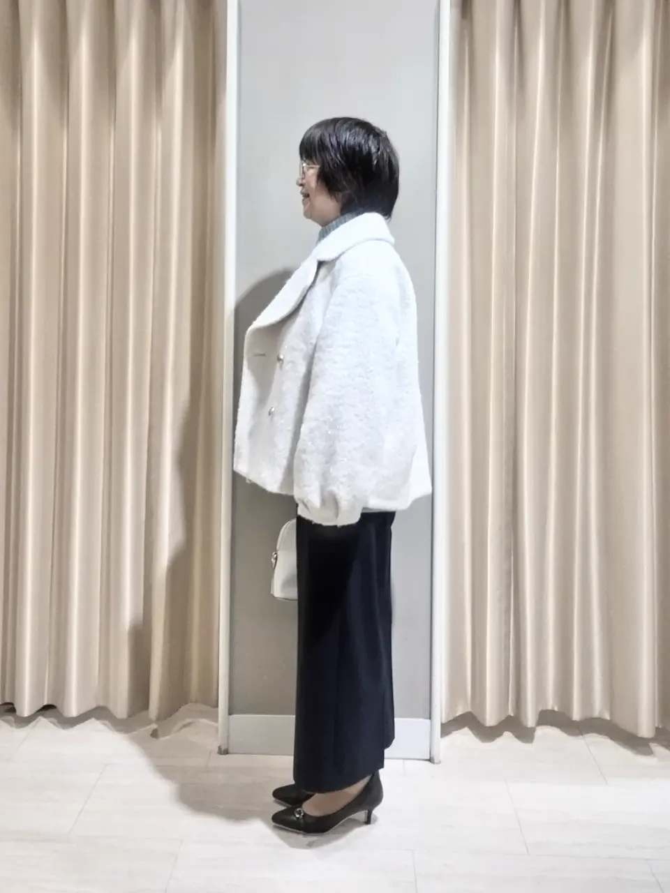 ANY SIS 岡本 コーディネート画像