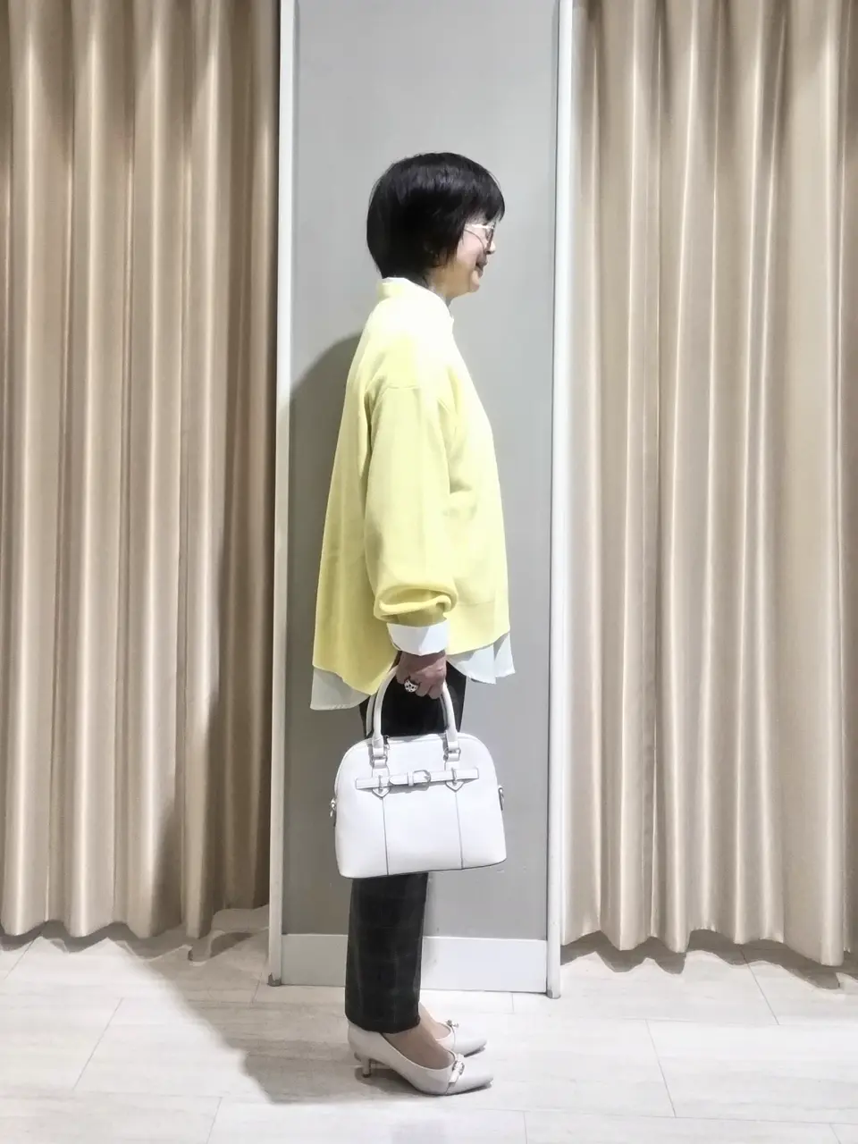 ANY SIS 岡本 コーディネート画像