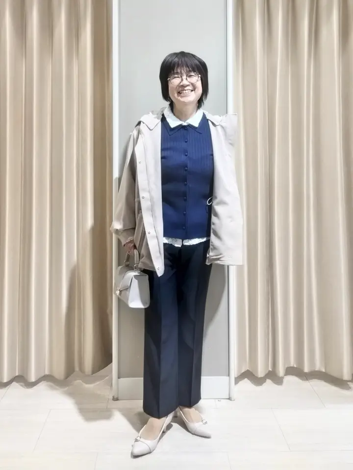 ANY SIS 岡本 コーディネート画像