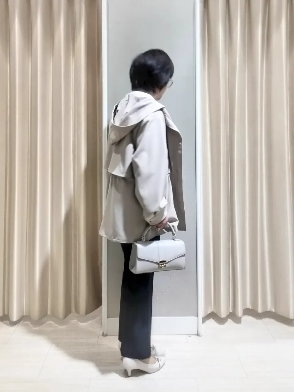 ANY SIS 岡本 コーディネート画像