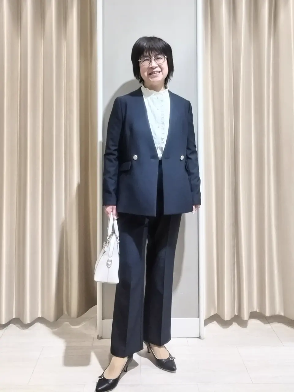 ANY SIS 岡本 コーディネート画像